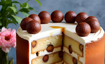 Gulab Jamun Cake